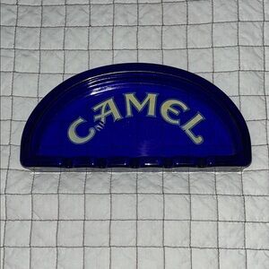 Vintage Camel Cobalt Blue Ashtray